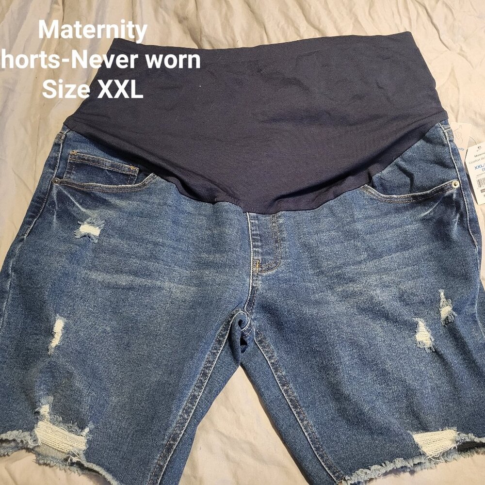 2XL maternity shorts